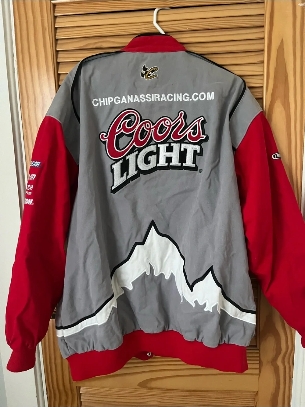 Vintage 90’s Chase Authentics Coors Light Chip Ganassi Racing NASCAR jacket